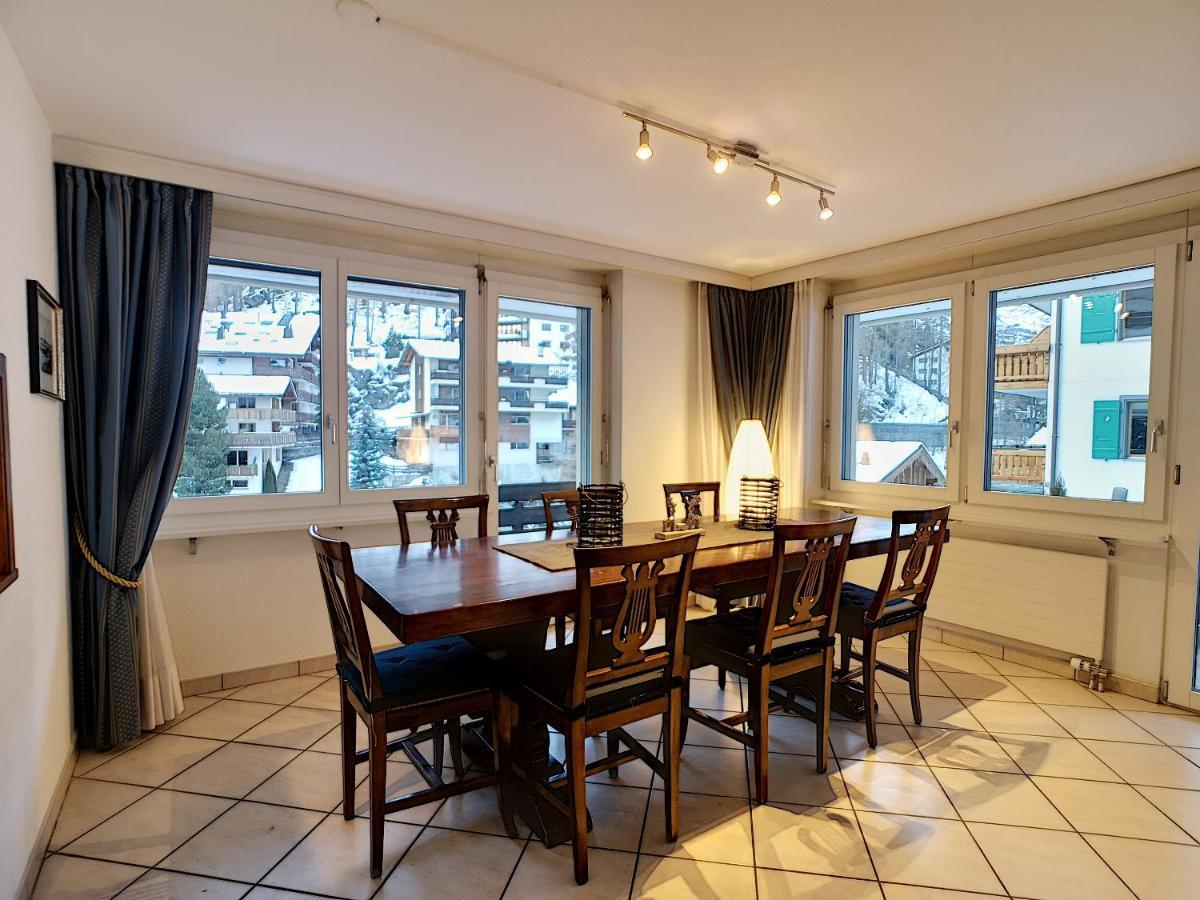 L'Attila - Big And Cozy Flat In The Center 7 Beds Apartment Цермат Екстериор снимка
