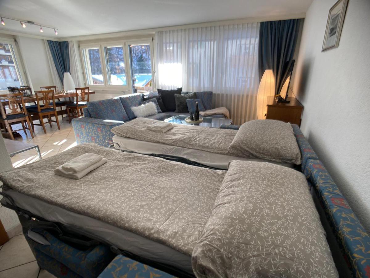 L'Attila - Big And Cozy Flat In The Center 7 Beds Apartment Цермат Екстериор снимка